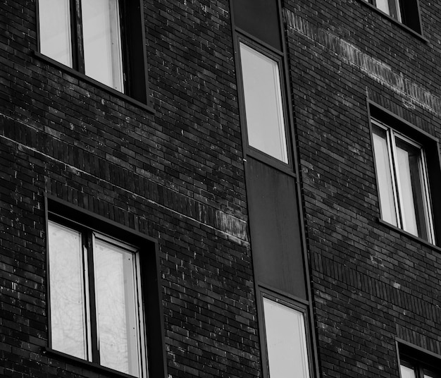 Abstract office building windows