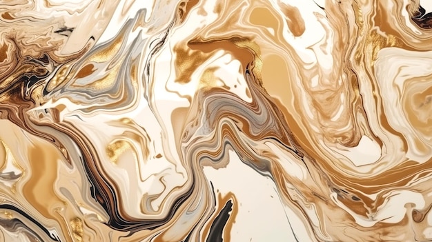 Abstract oil paint texture on canvas background generative AI