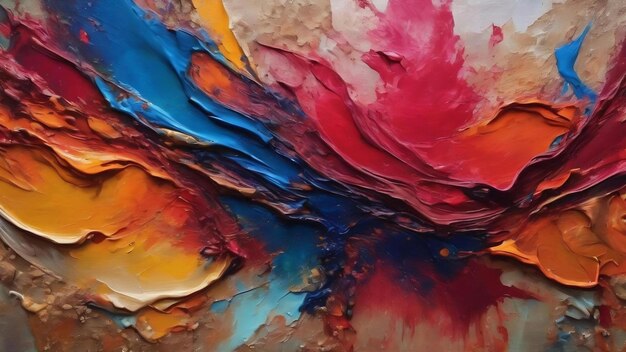 Abstract oil paint texture on canvas background