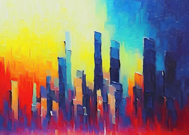 Abstract oil painted art backgrounds