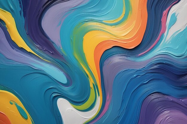 Abstract oil painted background Gradient mix oil paint Texture paint