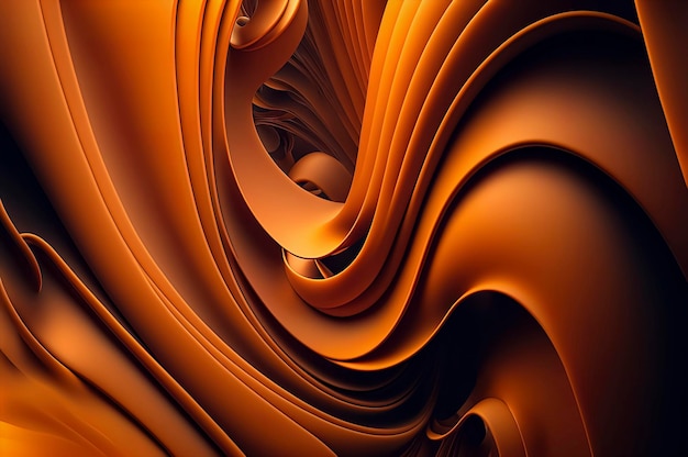 Abstract orange background abstract wave background with orange color