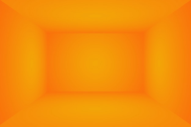 Абстрактный Оранжевый фон макет дизайна, студия, комната, веб-шаблон, бизнес отчет с гладкой круг градиент цвета.