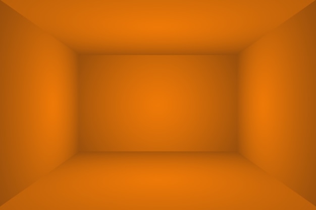abstract orange background layout design,studio,room, web template ,business report with smooth circle gradient color.