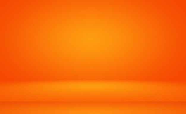 Abstract Orange background layout design,studio,room, web template ,Business report with smooth circle gradient color.