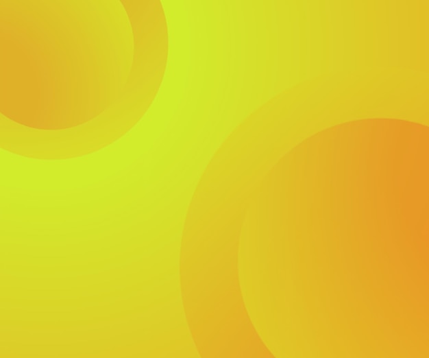 Abstract orange background with circles Dynamic shapes composition illustration background