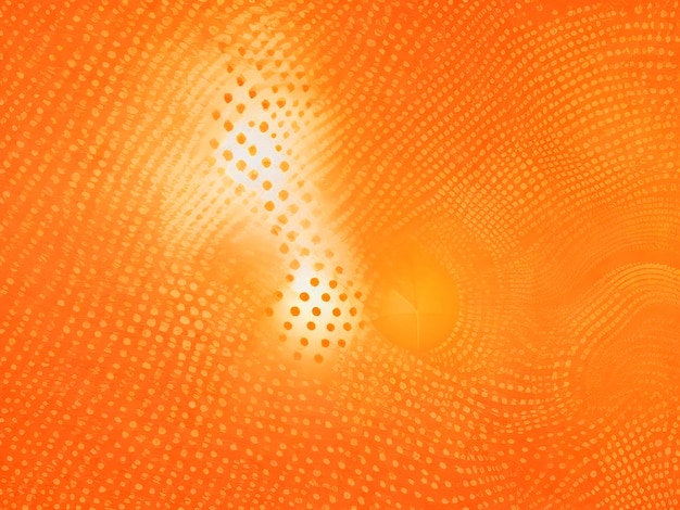 Абстрактный оранжевый фон с линиями и эффектом полутонов HD обои Downlead