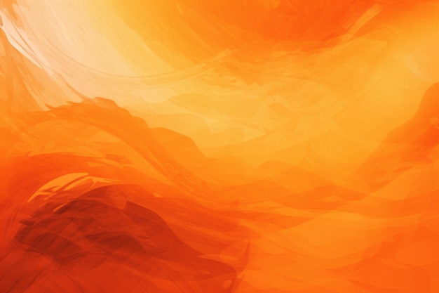 Abstract orange background with waves