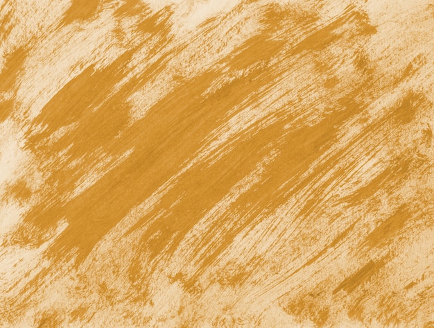 抽象的なオレンジ色のブラシストロークの背景