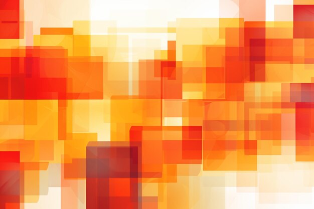 Photo abstract orange geometric shape colorful background design