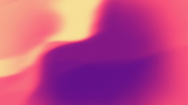 Photo abstract orange gradient background with noise texture and blur effect