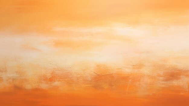 Abstract Orange Landscape Painting Uhd Image With Minimalist Backgrounds