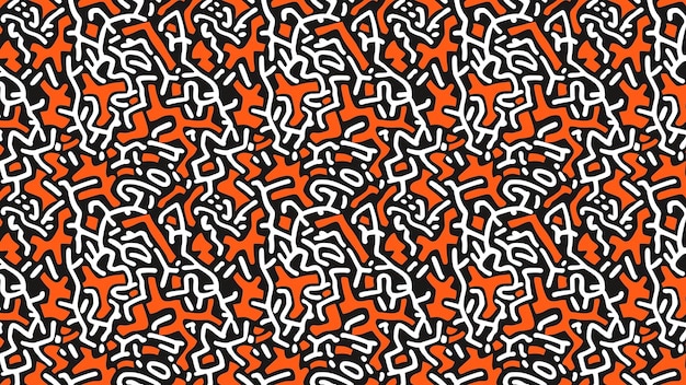 abstract orange pattern