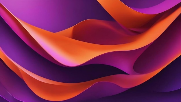 Abstract orange purple background for banner template wallpaper poster elegant website wall generati