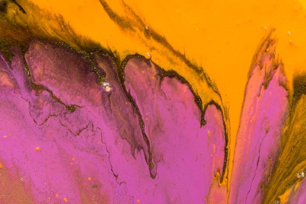 Abstract orange and purple marble textyre