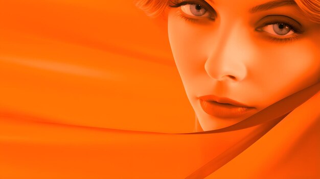 Abstract orange wallpaper background design