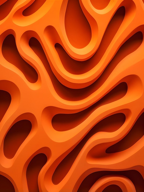 Abstract orange wallpaper background design