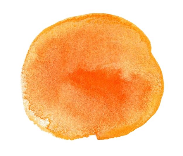 Abstract orange watercolor background