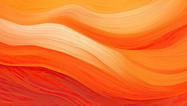 Abstract orange wave background design template