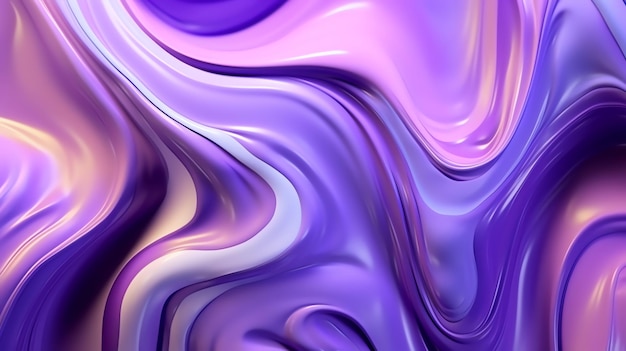 Abstract organic wallpaper liquid purple gold and pink