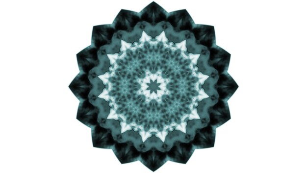 Foto abstract paint brush ink explode spread smooth concept symmetrisch patroon sier decoratief caleidoscoop beweging geometrische cirkel en stervormen