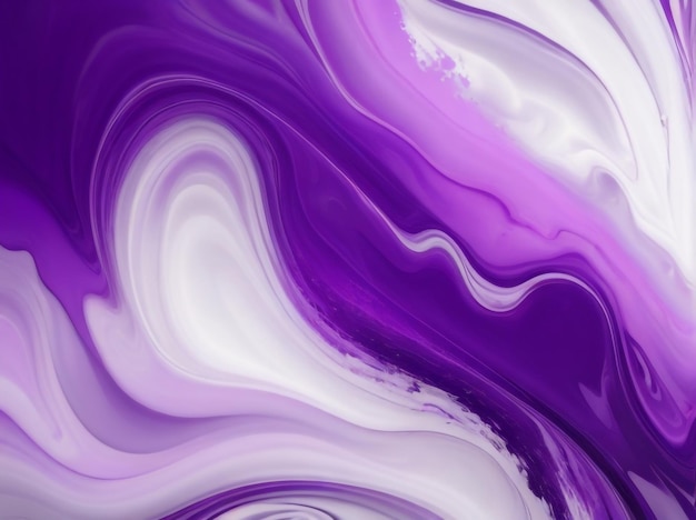 Abstract paint composition serene elegance