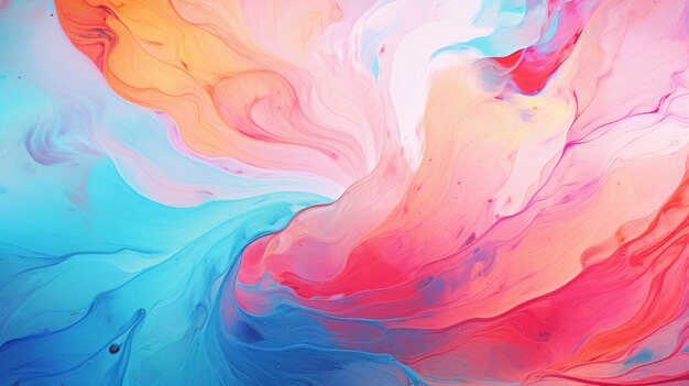 Abstract Paint Swirls background