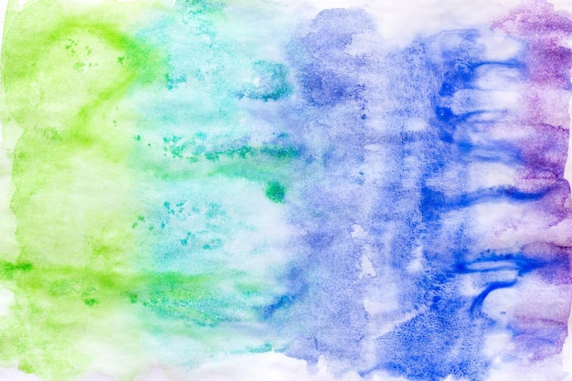 Abstract painted colorful watercolor background