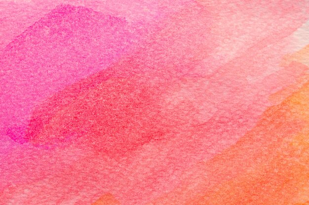 Абстрактная роспись акварелью Красочный мокрый фон на бумаге Акварельная текстура для творческих обоев или дизайнерских работ