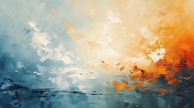 Abstract Painterly Background