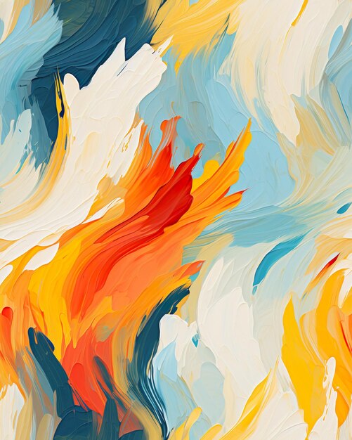 Abstract painting brush strokes wallpaper background