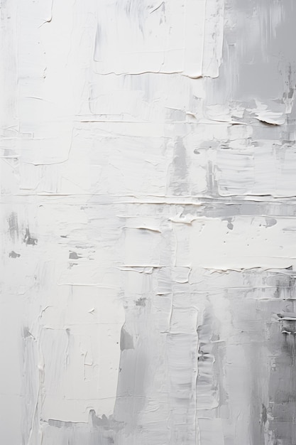 Photo abstract painting with white relief paint background