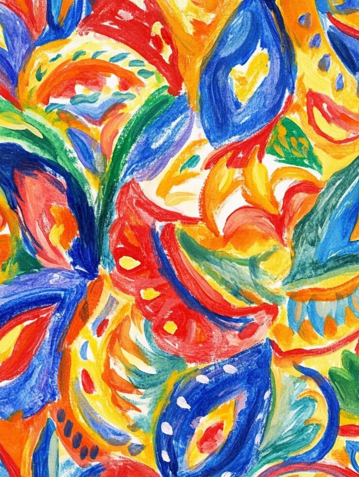 Photo abstract painting