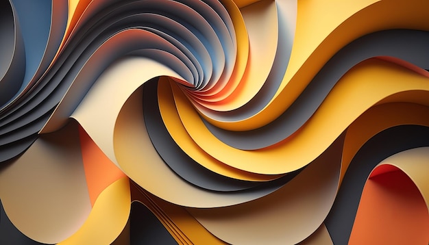 Abstract paper background Generative AI