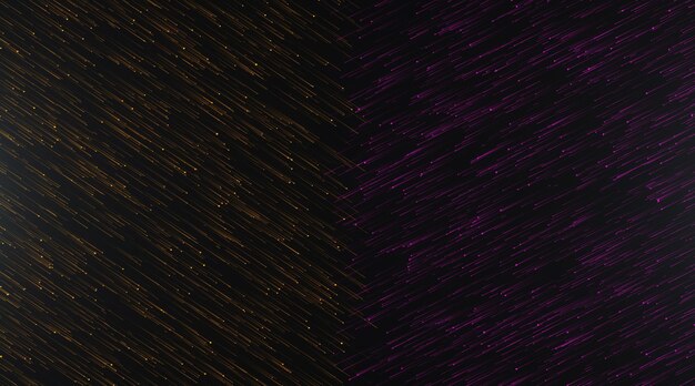 Abstract particles on dark background