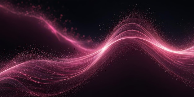 Abstract particulars pink waves background