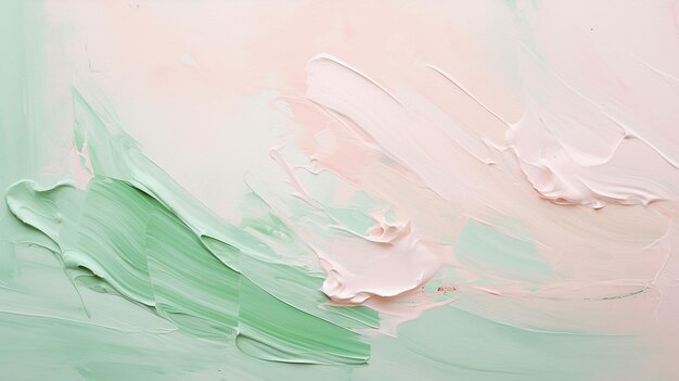 Abstract pastel colors oil brush strokes painting