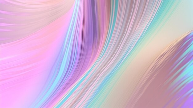 Abstract pastel holographic textured background generative ai