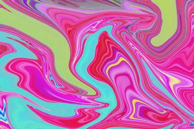 Abstract Pastel and Neon Fluid Grainy Background