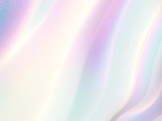写真 抽象的なパステルレインボー虹色真珠光沢のあるエレガンス