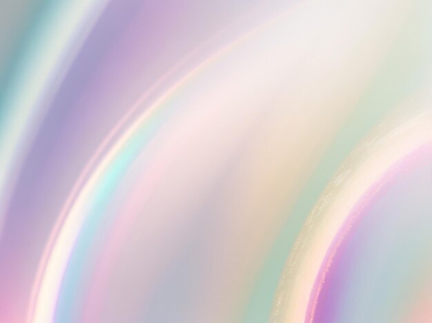 Abstract pastel rainbow iridescent pearlescent elegance