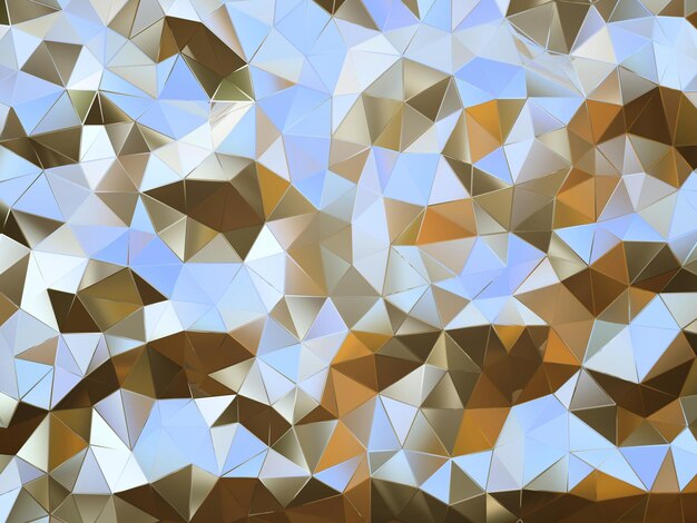 Abstract patroon van kleine metalen stukken
