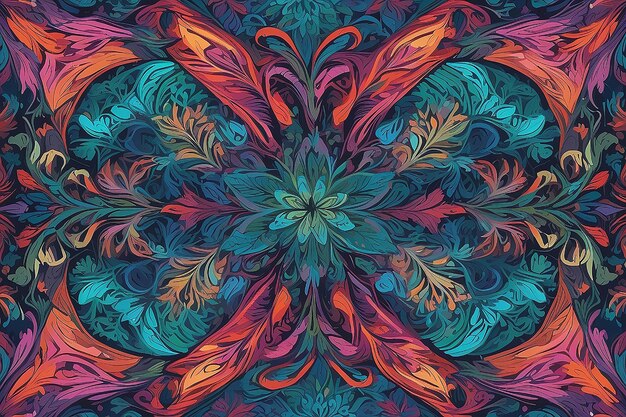 Abstract pattern artwork stock illustration