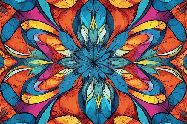 Abstract pattern artwork stock illustration