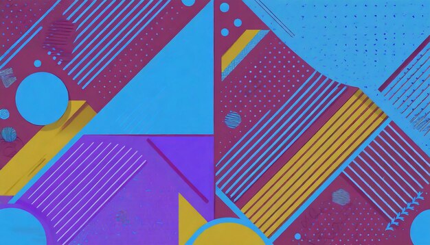 Abstract pattern colorful geometric background