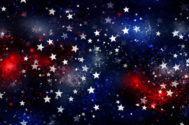 Photo abstract pattern of stars america background