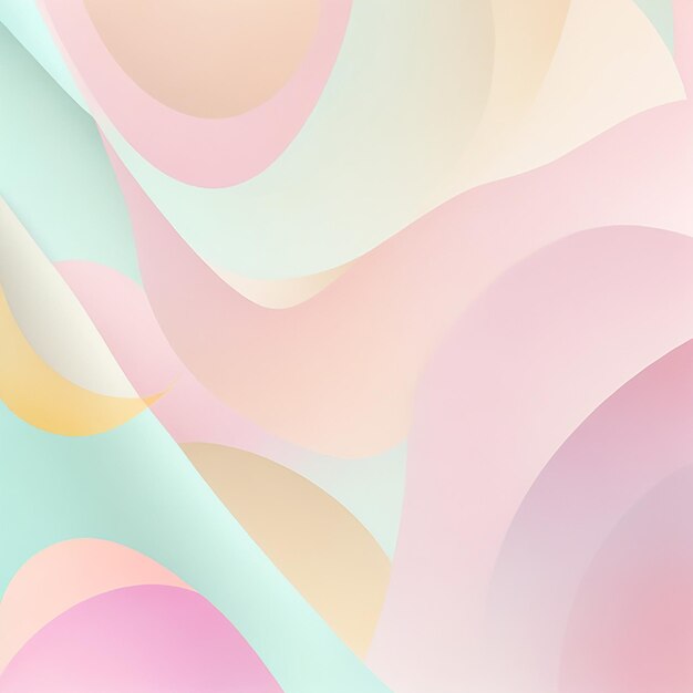 An abstract pattern with a gentle gradient of pastel colors