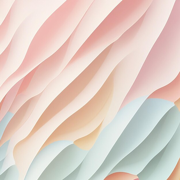 An abstract pattern with a gentle gradient of pastel colors