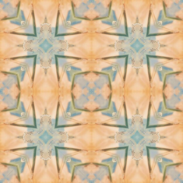 Photo abstract pattern with the image of a flower