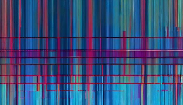 Abstract patterned backdrop glows with vibrant colors generative AI